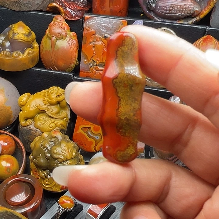 玛瑙/玉髓未镶嵌颈饰