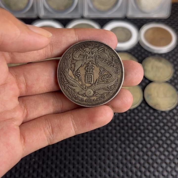 金属大头龙洋船洋工艺品