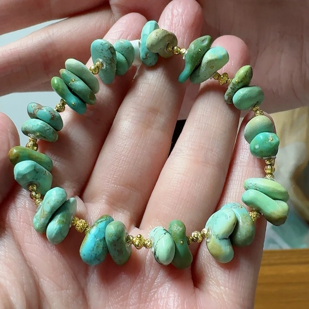 绿松石珠宝奇石未镶嵌