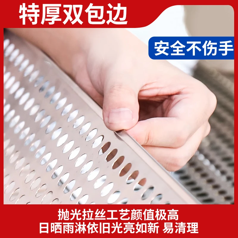 定制阳台防护网防盗窗防掉垫板安全花架护栏猫防坠封窗网加厚护栏