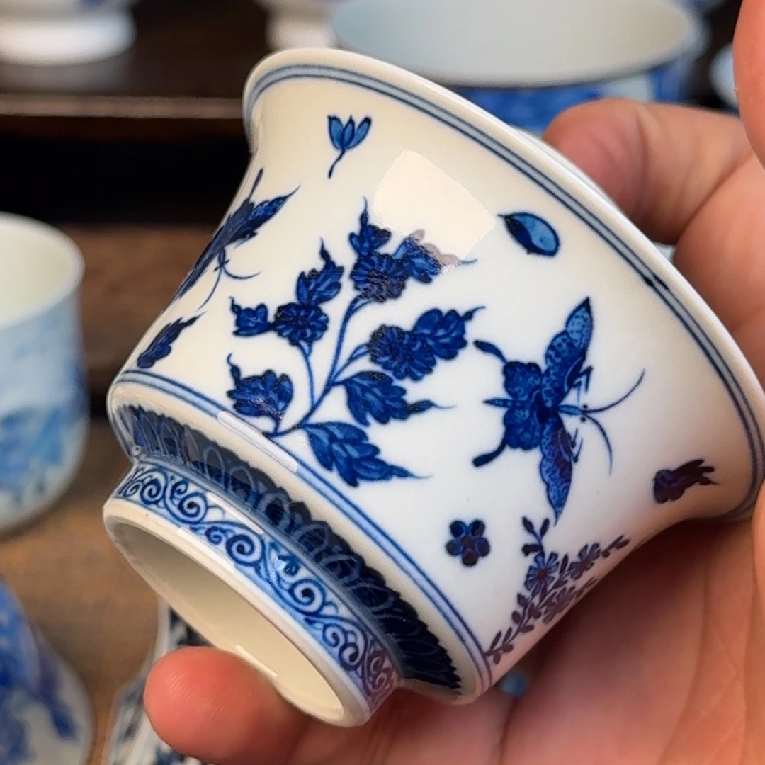 陈***岁现代手工手绘茶器