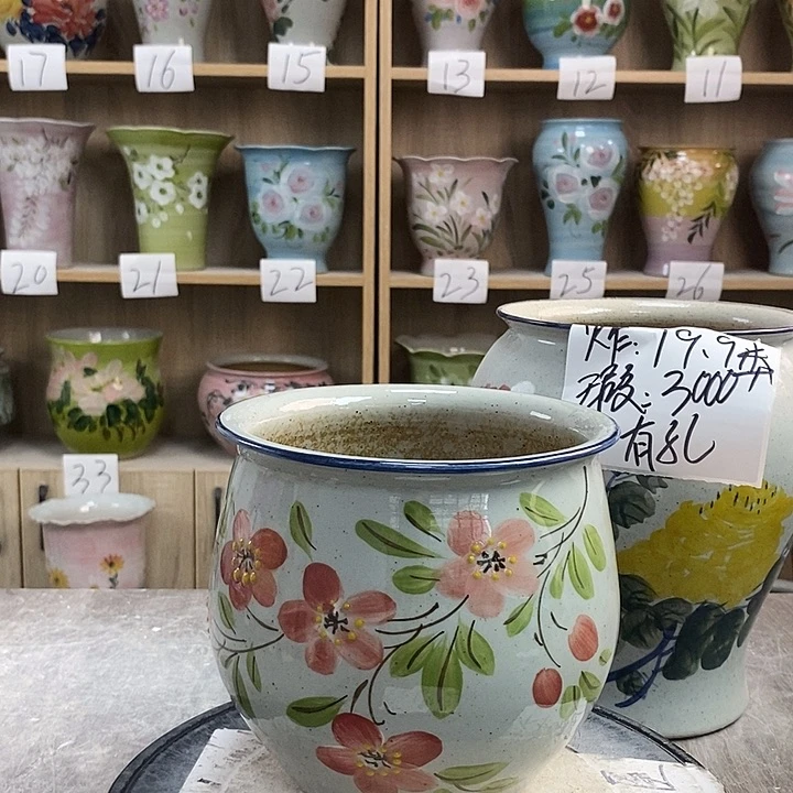 罐1zp景德镇陶瓷花盆