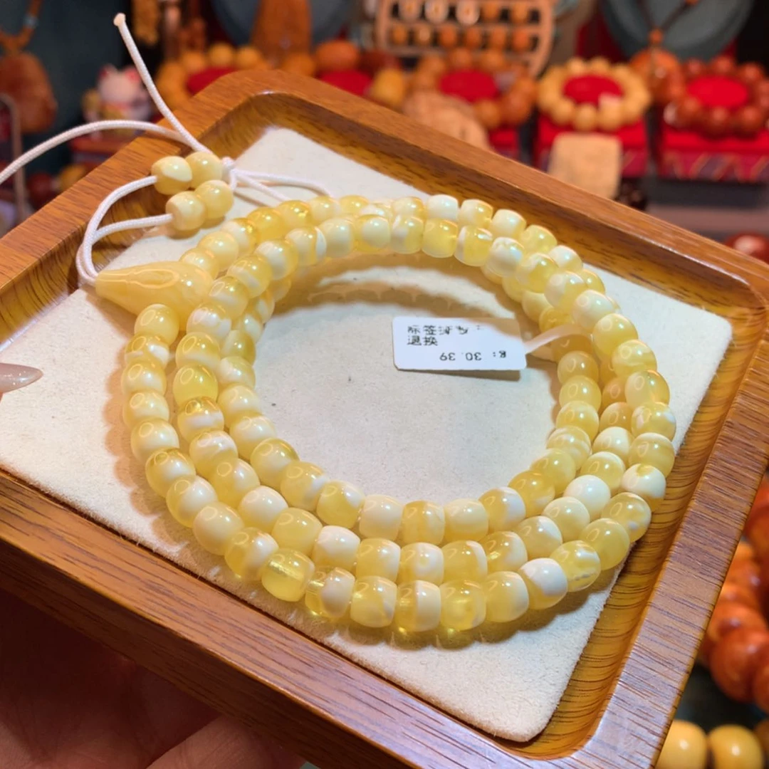 【闪购商品】蜜蜡手链未镶嵌金*蜜蜡手链