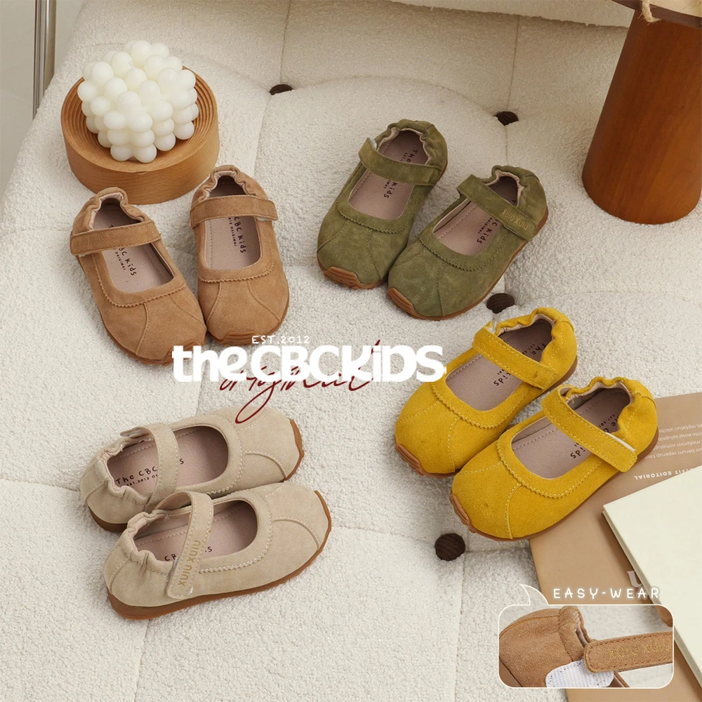 Easyfit简约女童秋季魔术贴舒适轻便休闲单鞋 251078