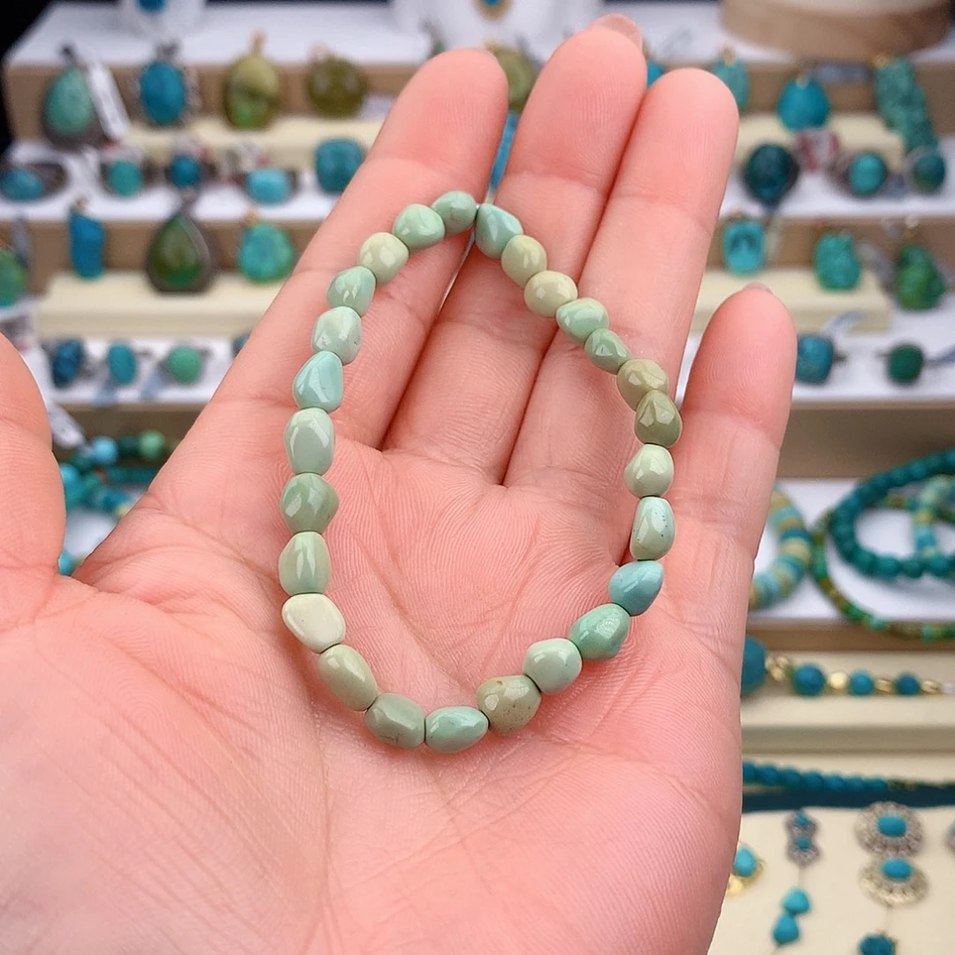 绿松石未镶嵌手链