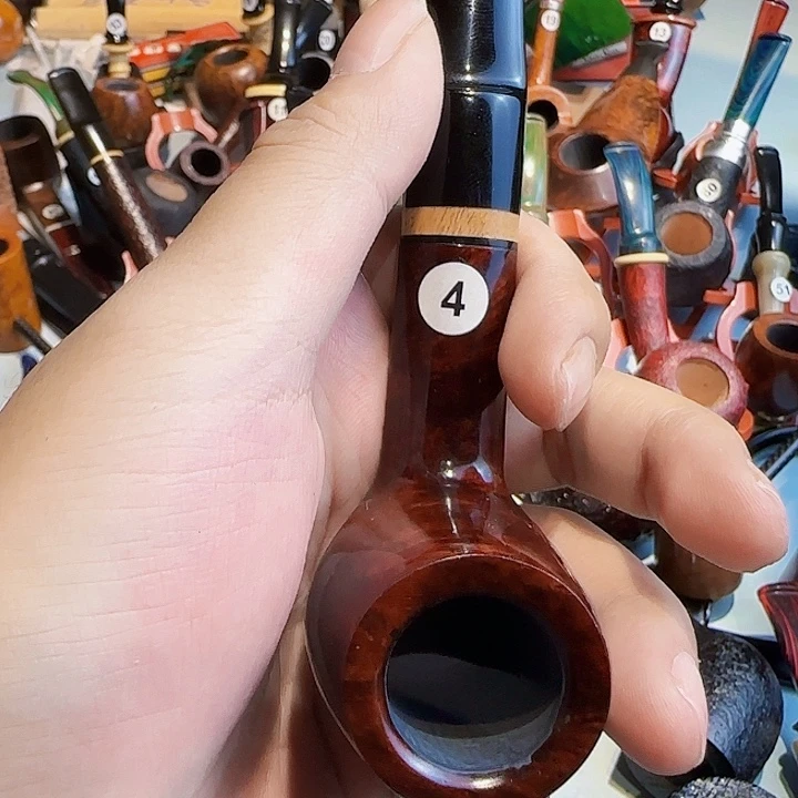 石楠木中号撞球烟斗