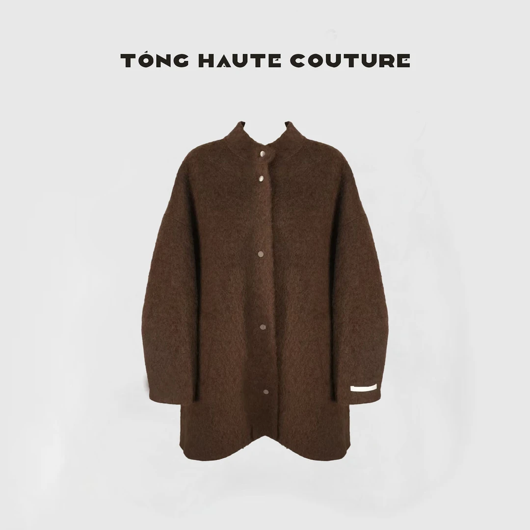 【柏然】秋上新苏丽+羊毛时尚高级感百搭大衣 YW331