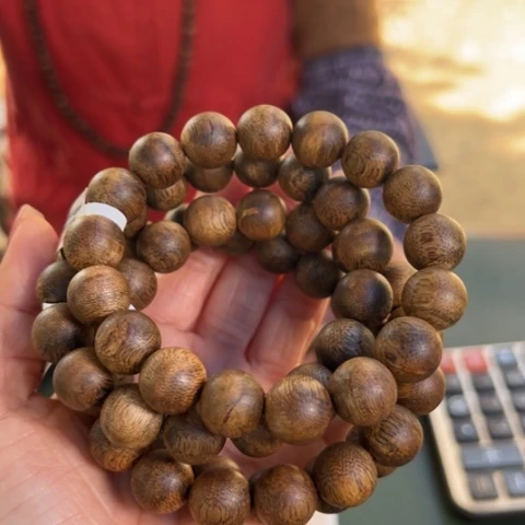 沉香手串白棋12克卡1.3多样性发1串