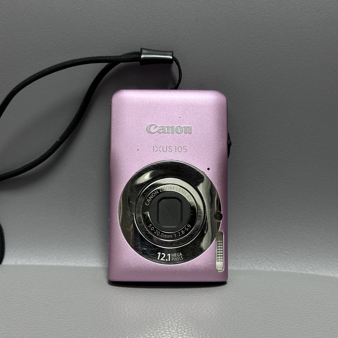 99新 Canon/佳能 ixus105粉色 1200万像素 4倍变焦 复古ccd相机