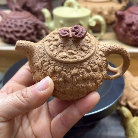 紫砂茶案全手工制作