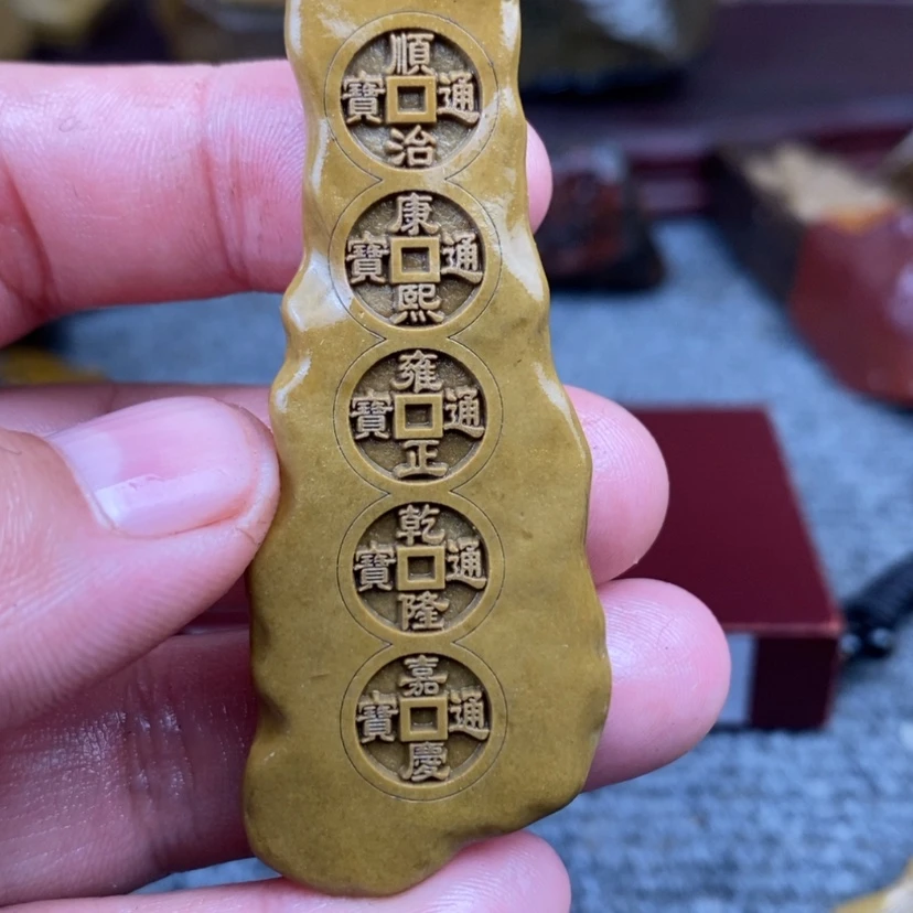 【闪购商品】原石雕刻手把件