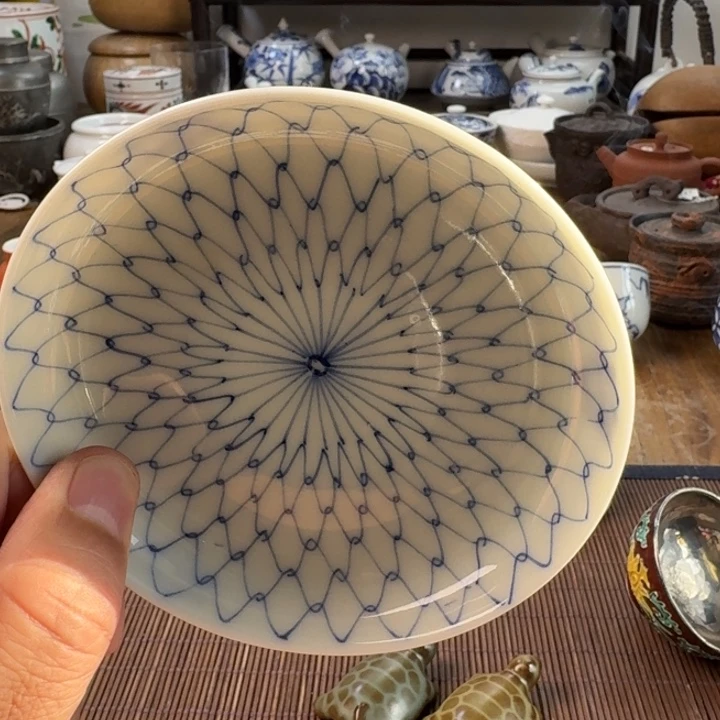 青花瓷器杯子茶具