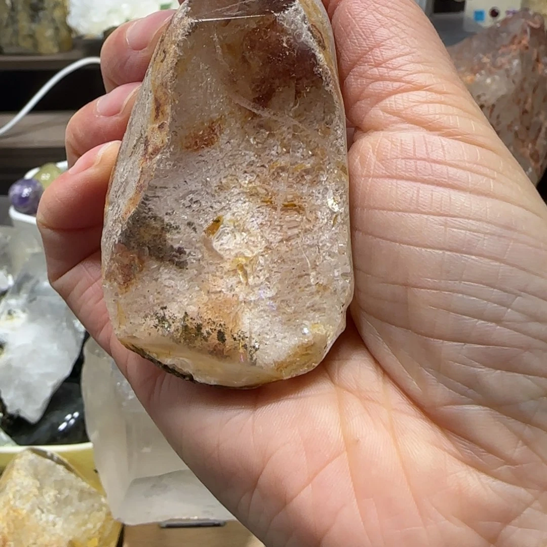 车挂水晶未镶嵌不退换手握