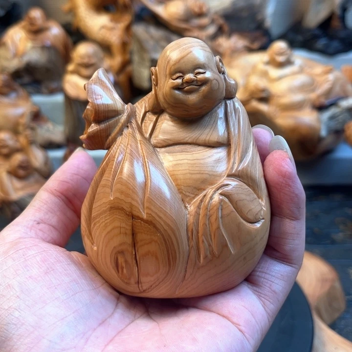 柏木太行崖柏手工雕刻