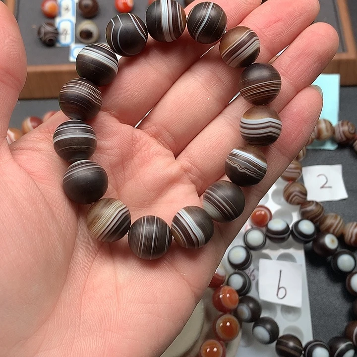 玛瑙/玉髓未镶嵌手链