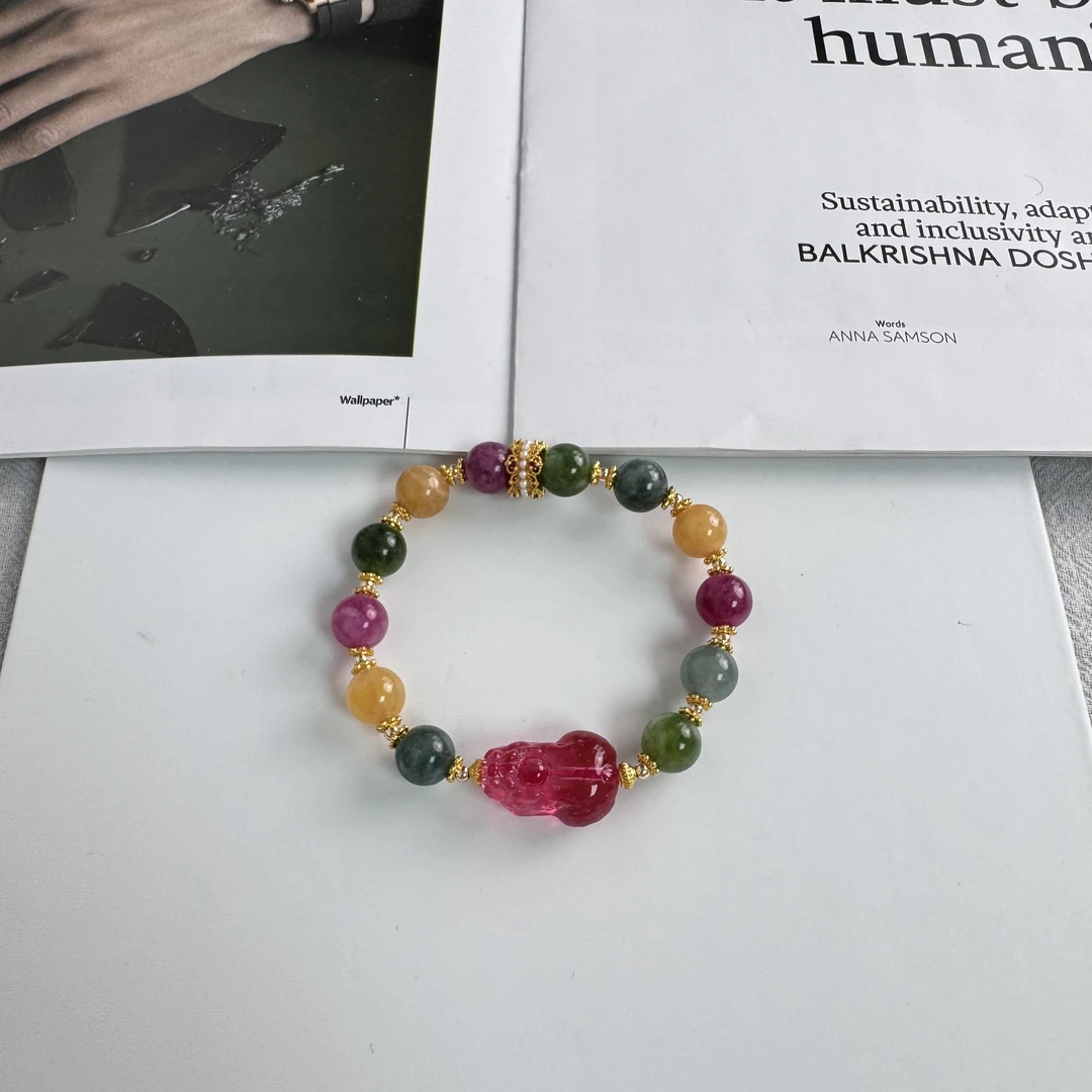 高定珠宝彩虹碧手链10+HF3120S