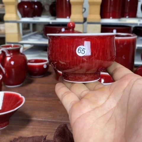 【闪购商品】景德镇名陶坊原矿郎红