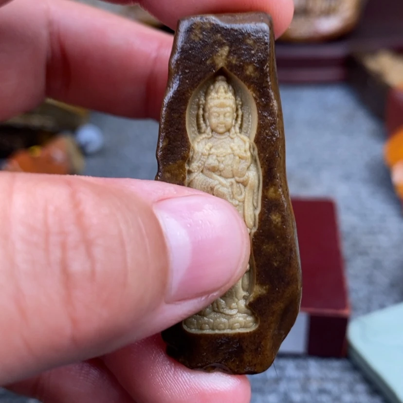 【闪购商品】原石雕刻手把件