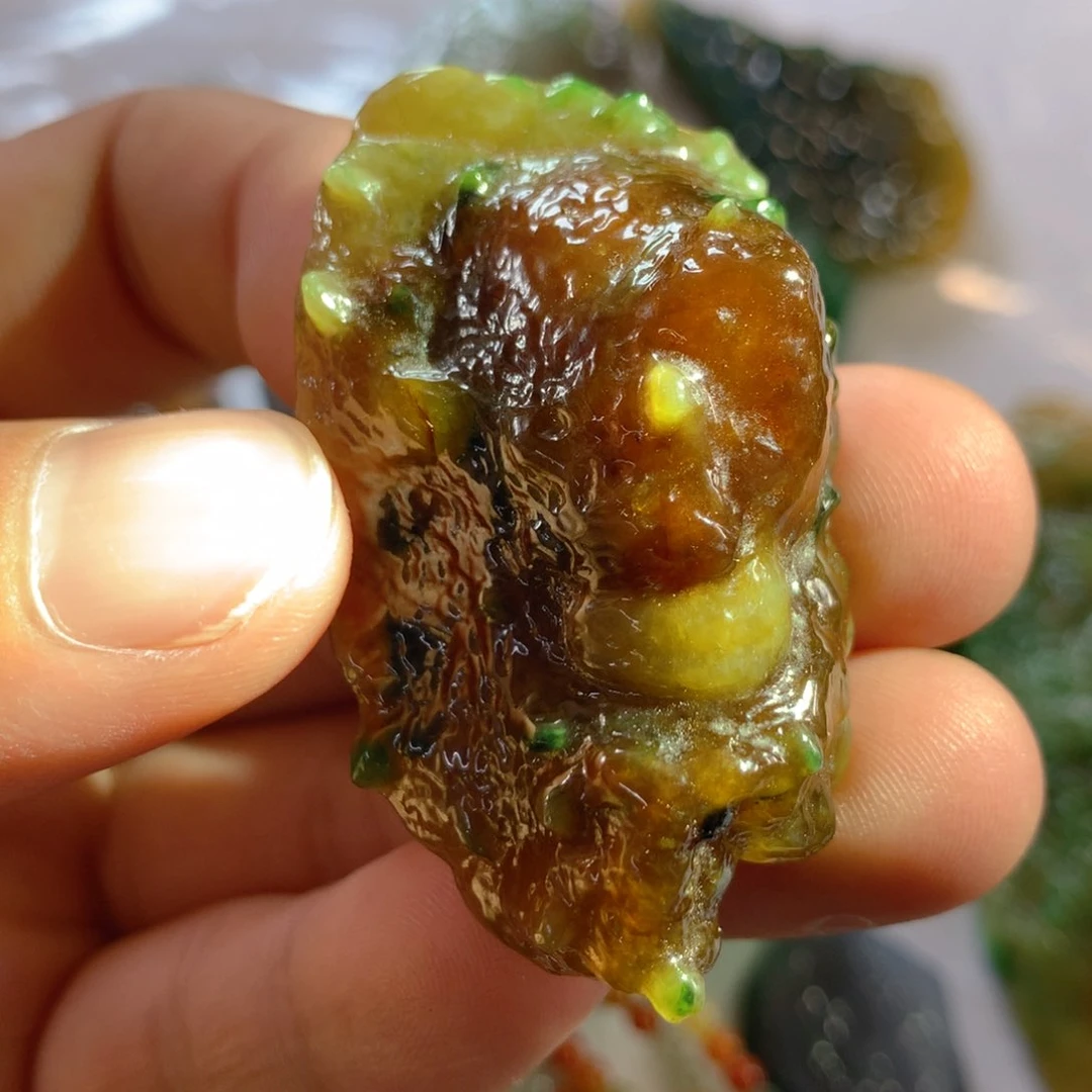 未镶嵌定制翡翠翡翠片料定制