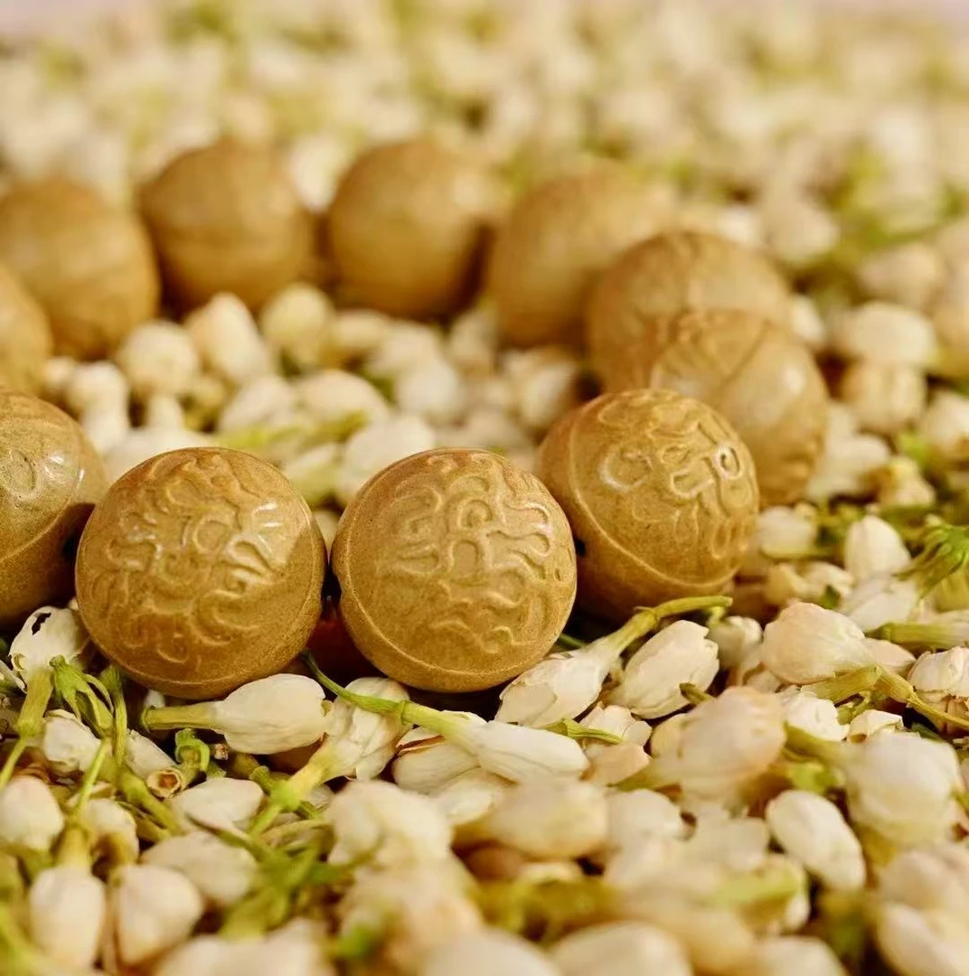 【D家·茉莉清竹香】古法窖藏留香合香珠 十八子手持手串非遗手工艺