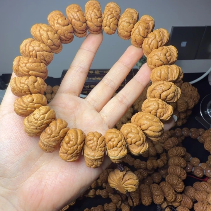 你***z手串桃核霸王龙手持