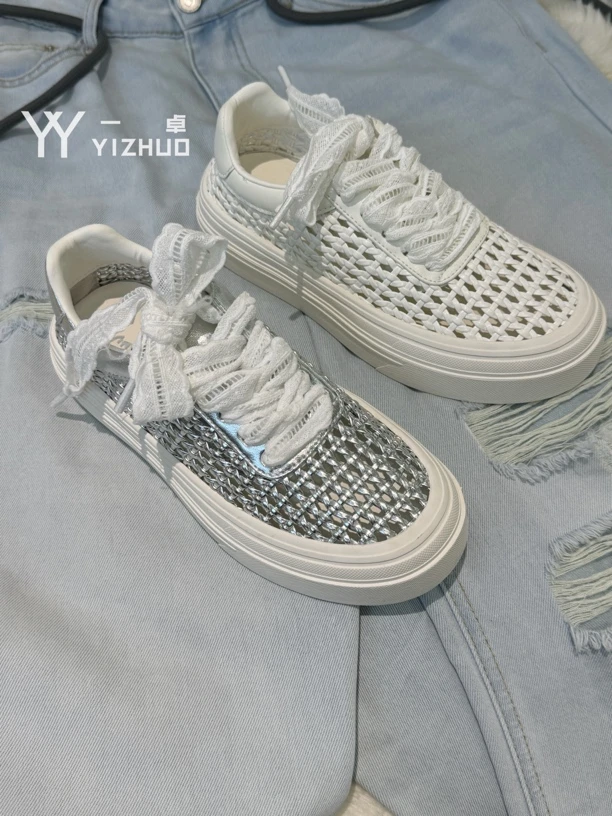 薄款厚底透气常规板鞋休闲板鞋百搭女鞋G757-85