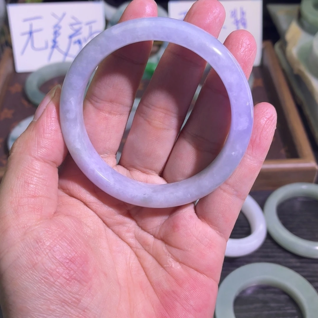 定制翡翠未镶嵌天然纹理随机，追求完美者慎拍