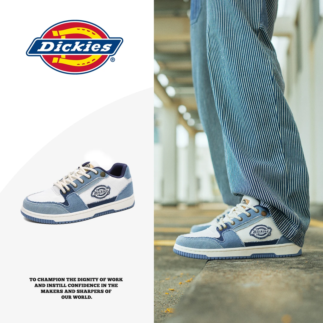 Dickies板鞋男2025冬季新款男士潮流低帮鞋子休闲潮鞋百搭情侣鞋
