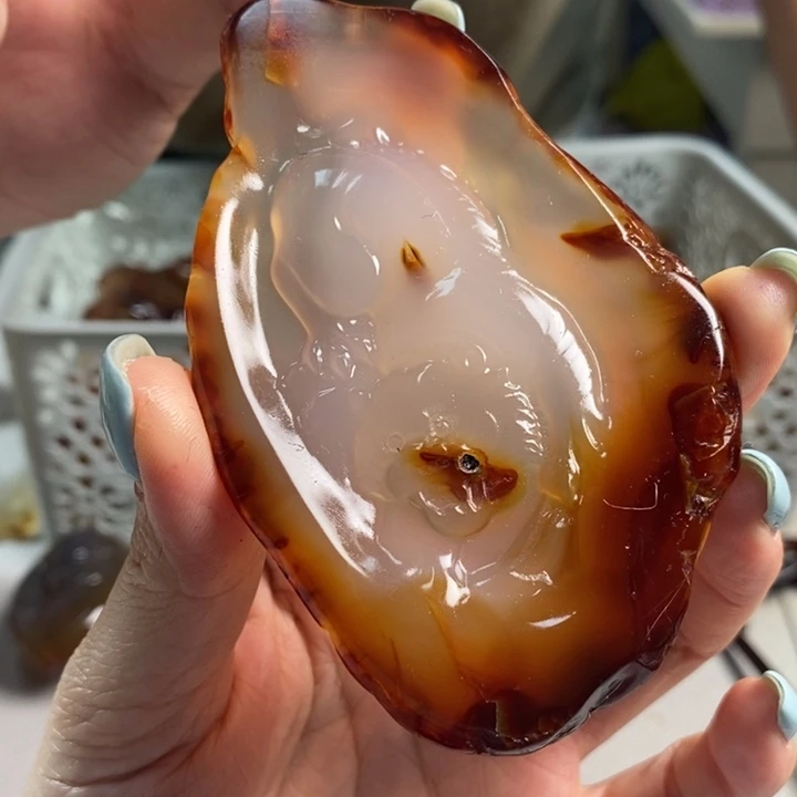玛瑙/玉髓未镶嵌吊坠(不含链)