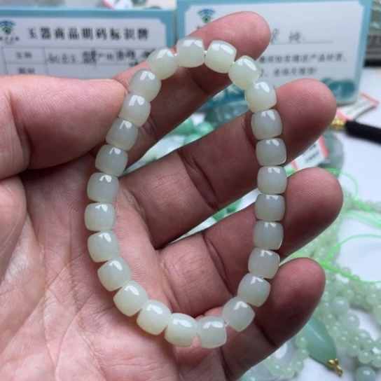 未镶嵌手链和田玉手串