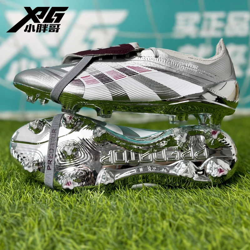 小胖哥阿迪达斯大鞋舌猎鹰25超顶FG长钉贝林厄姆限量足球鞋IH0894