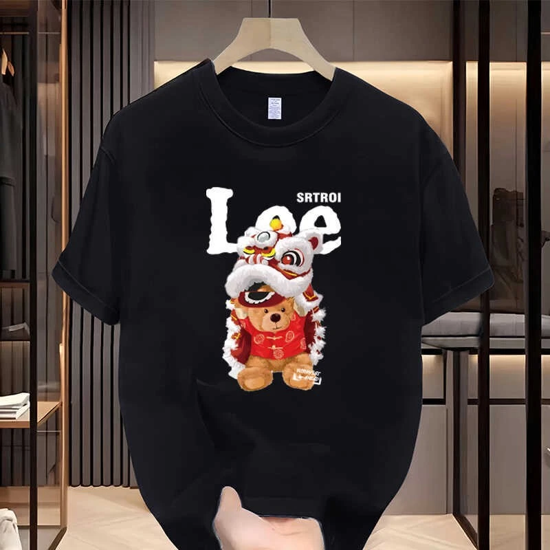 【Npkp&Victorit官方】夏季短袖t恤男生纯棉圆领潮牌半袖体恤宽松夏