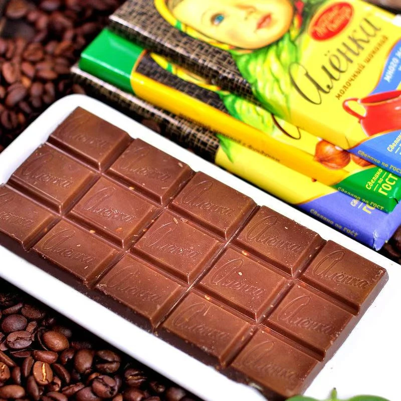 【新疆贝姐】爱莲巧扁桃仁巧克力制品90g*3块休闲聚会办公室零食