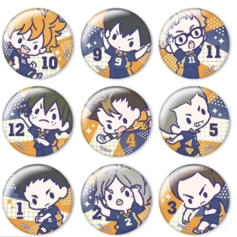 【棒棒】排球少年秋叶原快闪Q吧唧 盲袋