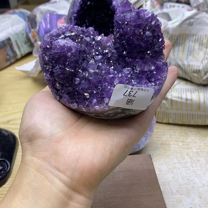 未镶嵌紫晶大型摆件（非配饰）