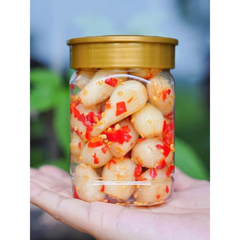 【酸辣剁椒藠头】湖南剁椒藠头脆酸辣下饭香辣脆剁椒藠头下饭菜