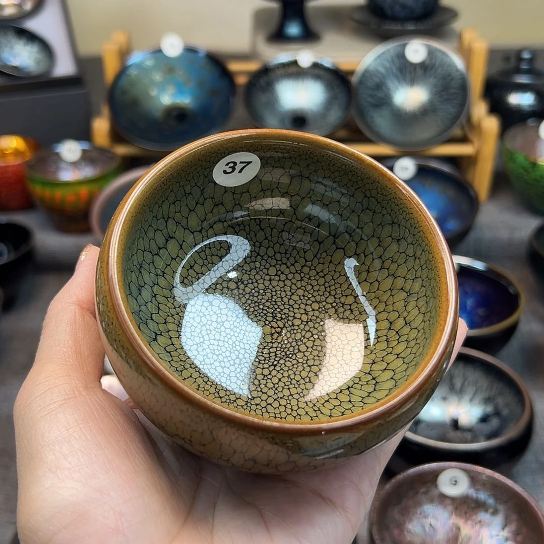 茶盏鹧鸪禅定手工
