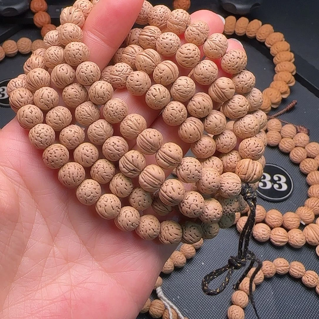 手串桃核桃核脖挂108