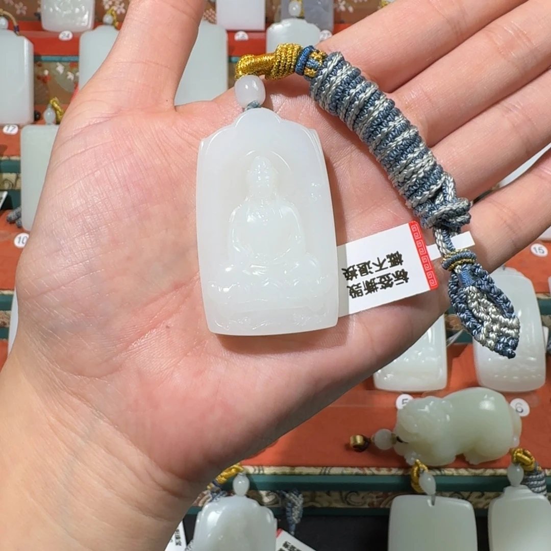 美***于和田玉未镶嵌颈饰0067