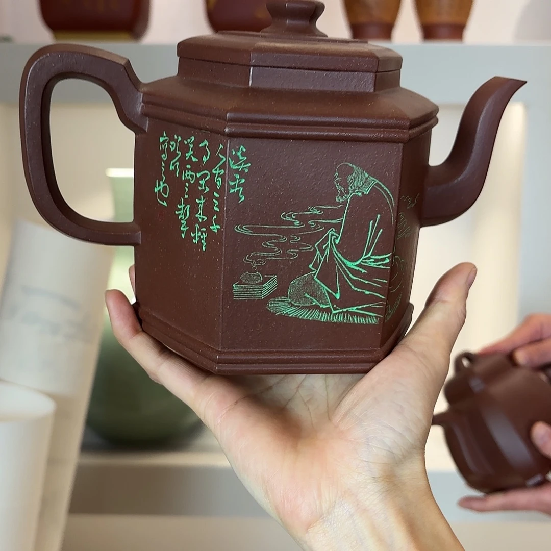 茶壶紫砂吴永明老师紫砂壶800cc