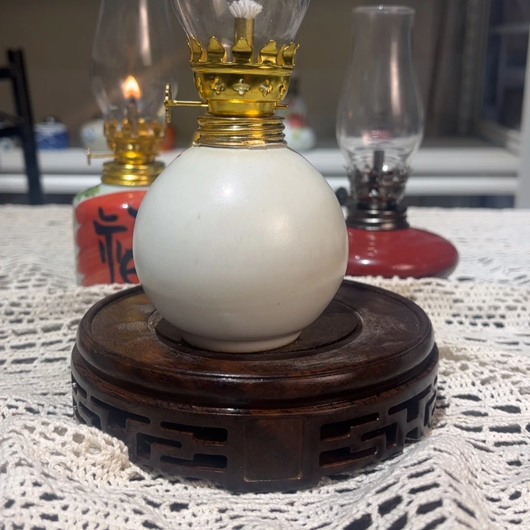 摆件景德镇陶瓷香薰灯