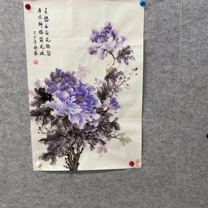 国画花鸟等多种鸟类的