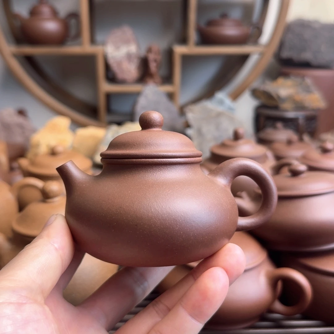 茶壶紫砂容天150cc台西嫩底槽清
