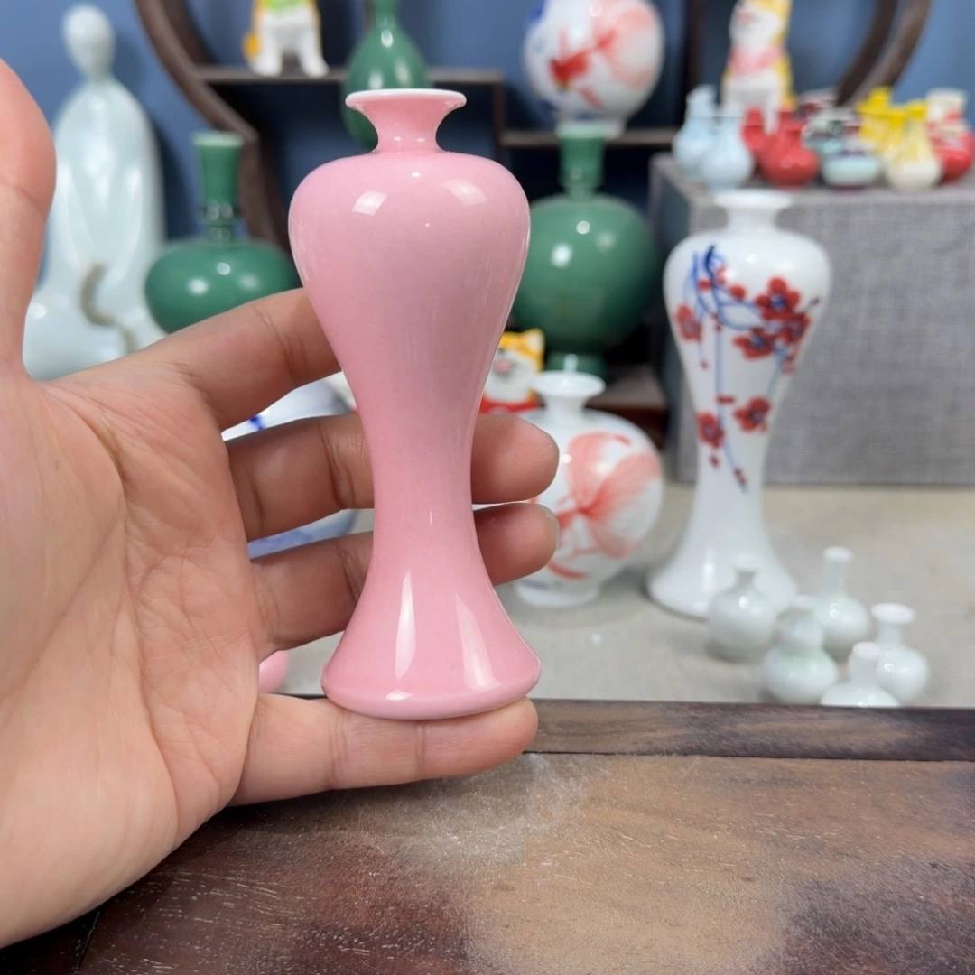 陶瓷手工小花器摆件