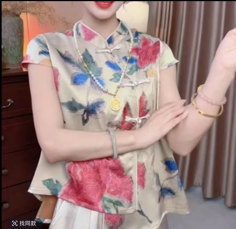 【福禄绘锦】传统中国风提花马甲四季通用马夹宽松中国风