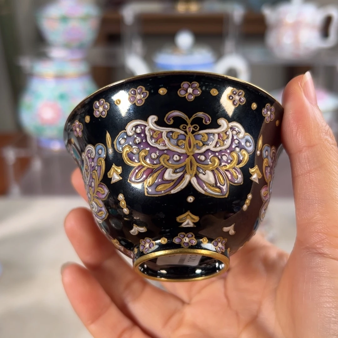 纯手工手绘 高端茶器