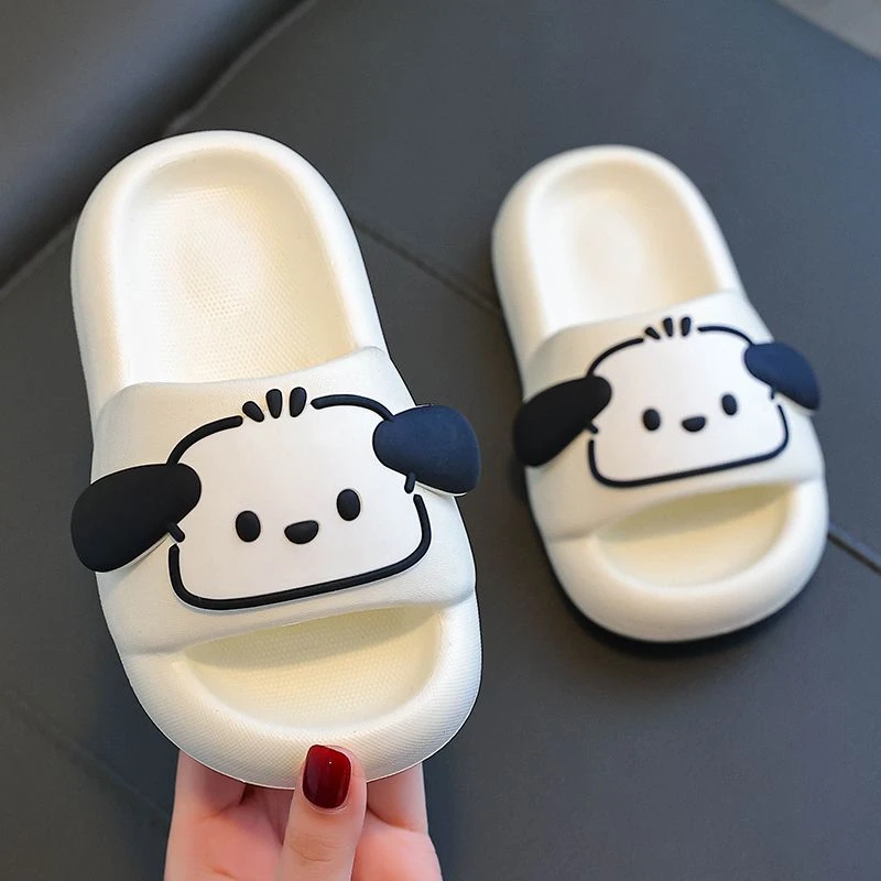 儿童拖鞋踩屎感女童夏季卡通可爱防滑室内洗澡软拖鞋宝宝凉拖鞋LX