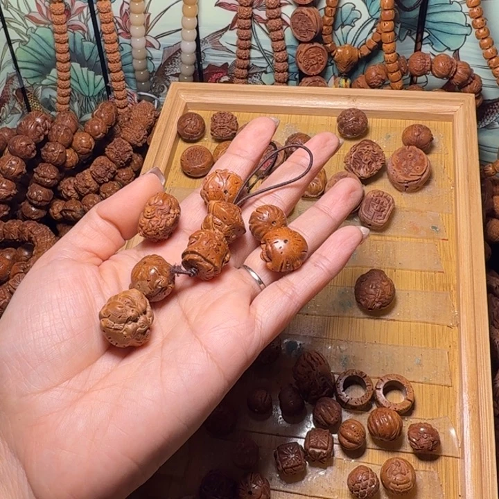 桃核吊坠龙龟僵尸2恶僧瓜珠兽面米勒