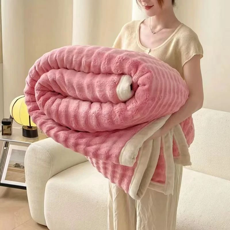 泡泡床盖毯999-2609 200X230  包边颜色随机