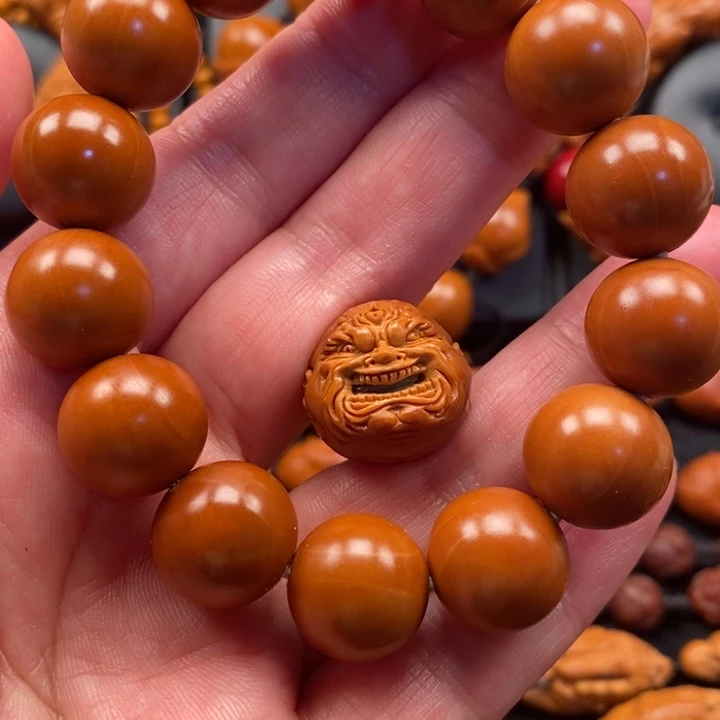 橄榄核手串光珠一套